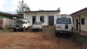 Vehicles at HQ