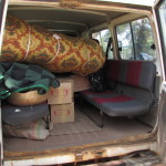 People and Supplies fill the van
